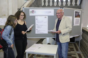 Infostand des Vereins der Freunde des AAG