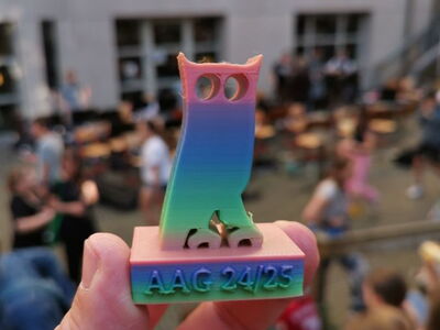 3D-Ausdruck der AAG-Eule